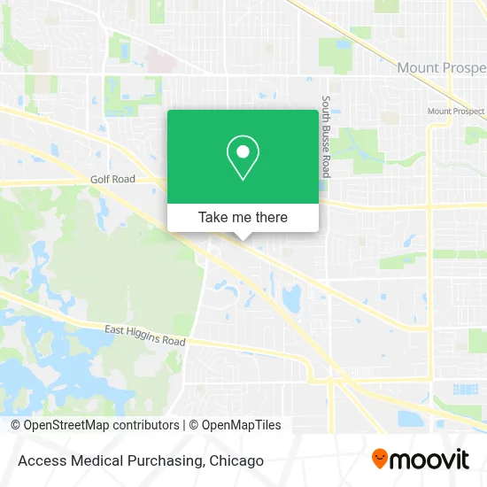 Access Medical Purchasing map