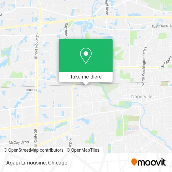 Agapi Limousine map