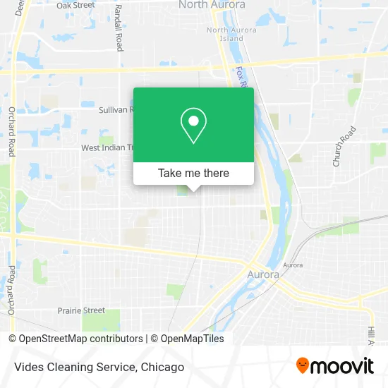 Vides Cleaning Service map