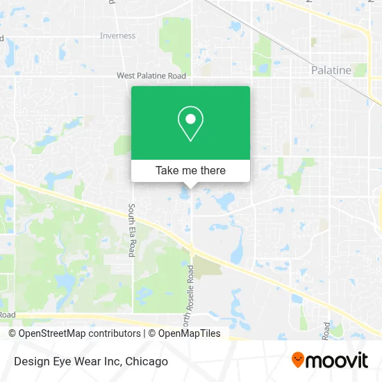Design Eye Wear Inc map