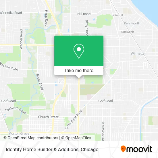 Identity Home Builder & Additions map
