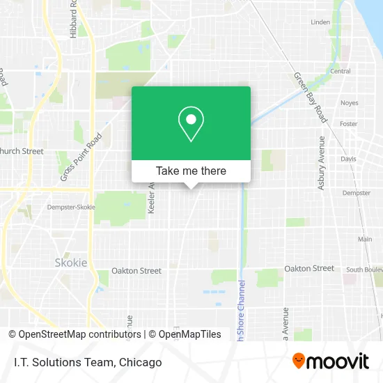 I.T. Solutions Team map