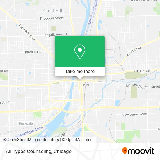 All Types Counseling map