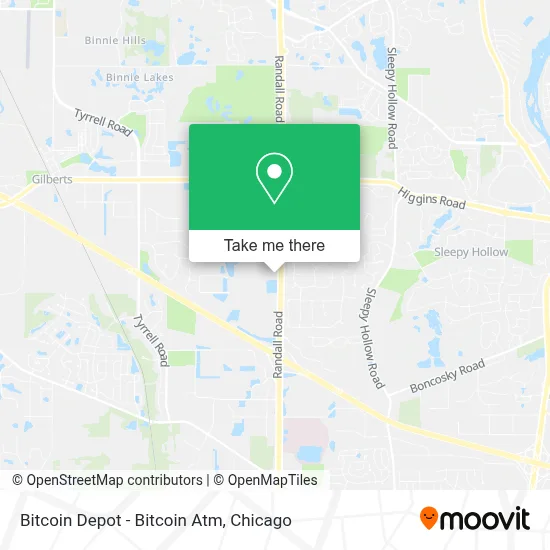 Bitcoin Depot - Bitcoin Atm map