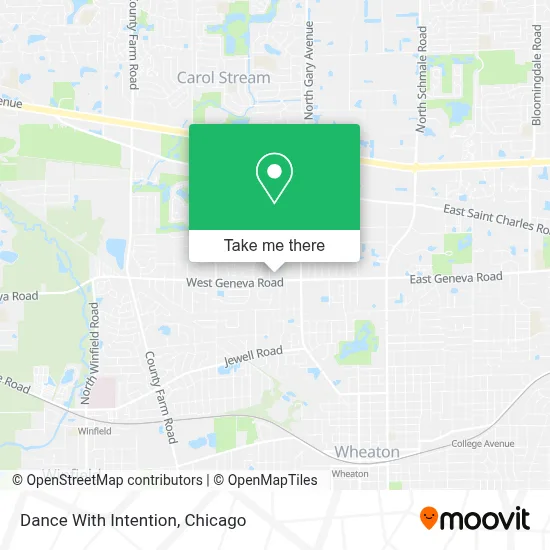 Dance With Intention map