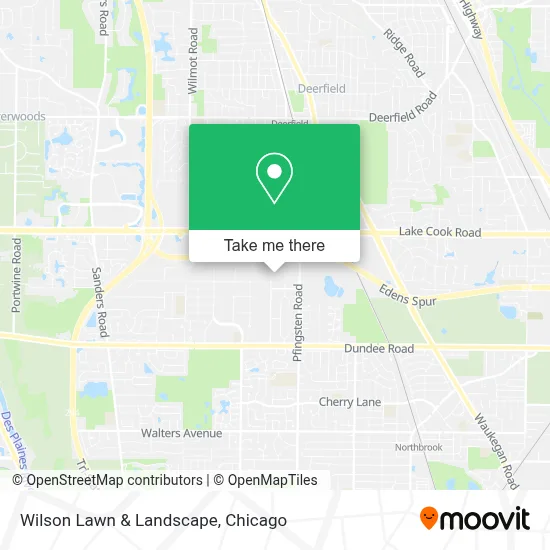 Wilson Lawn & Landscape map