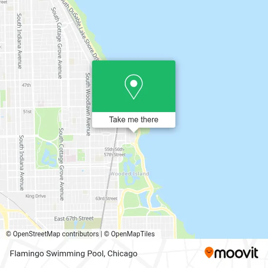 Flamingo Swimming Pool map