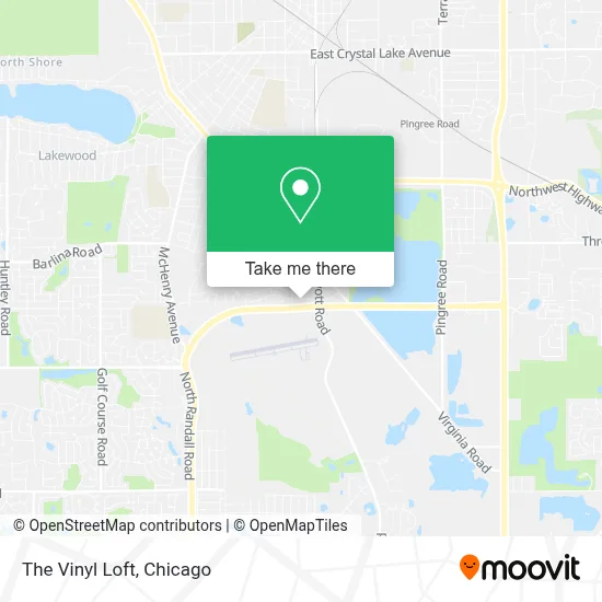 The Vinyl Loft map