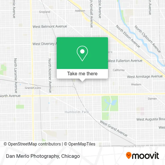 Dan Merlo Photography map