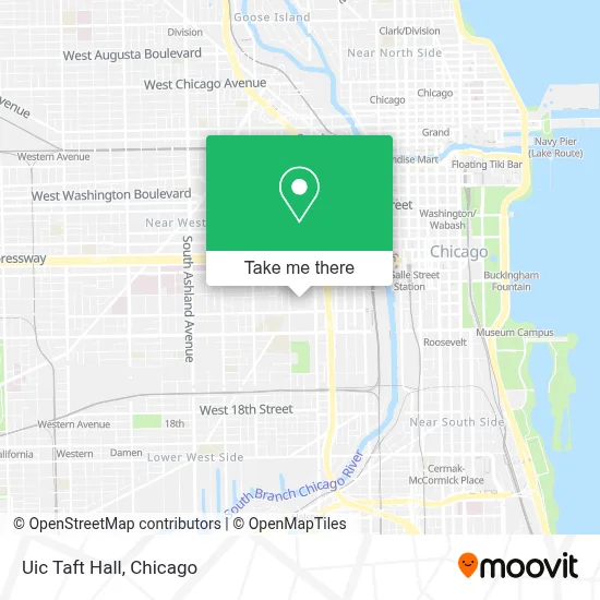 Uic Taft Hall map