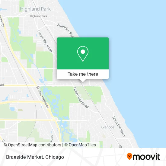 Braeside Market map