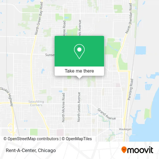 Rent-A-Center map