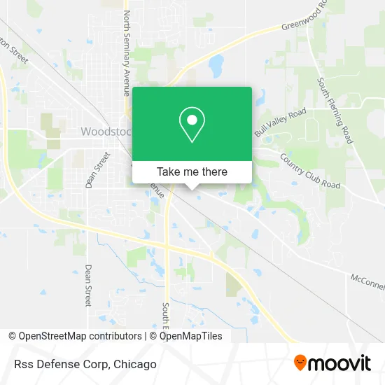 Rss Defense Corp map