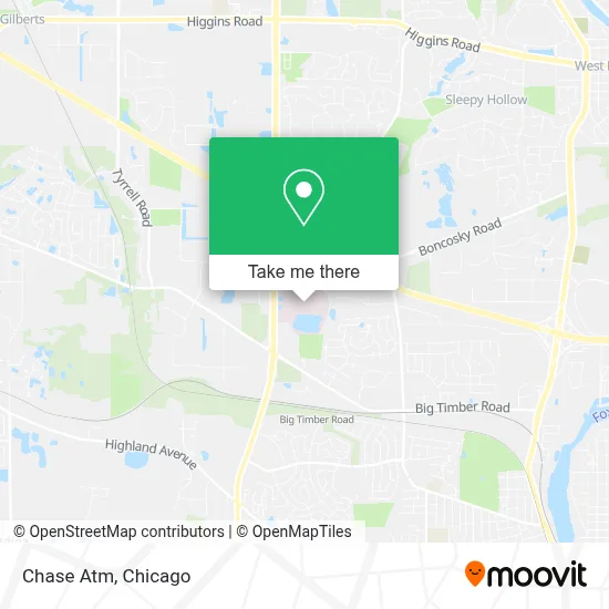 Chase Atm map