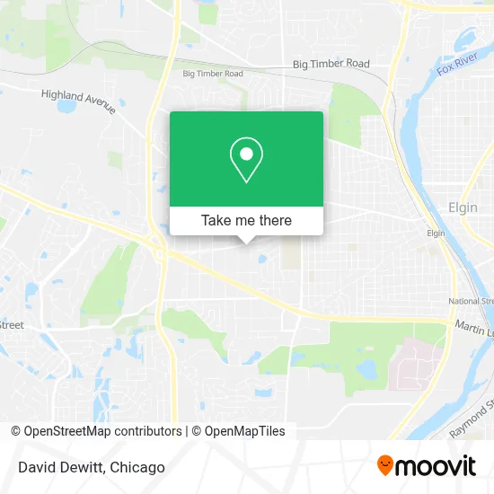 David Dewitt map