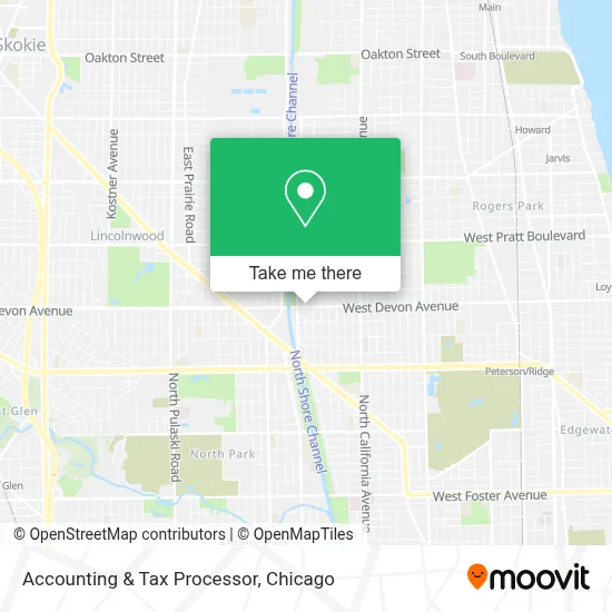 Accounting & Tax Processor map