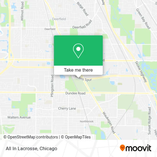All In Lacrosse map