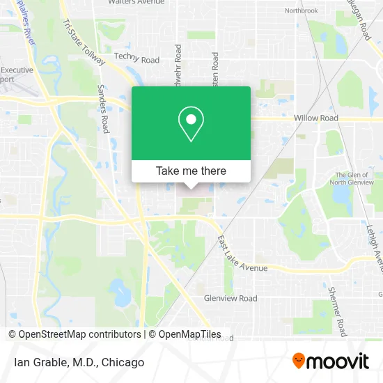 Ian Grable, M.D. map