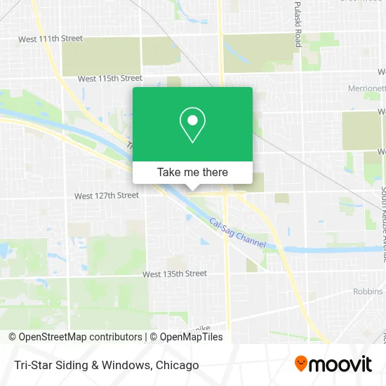 Tri-Star Siding & Windows map