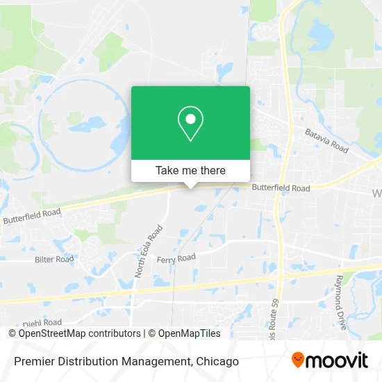 Premier Distribution Management map