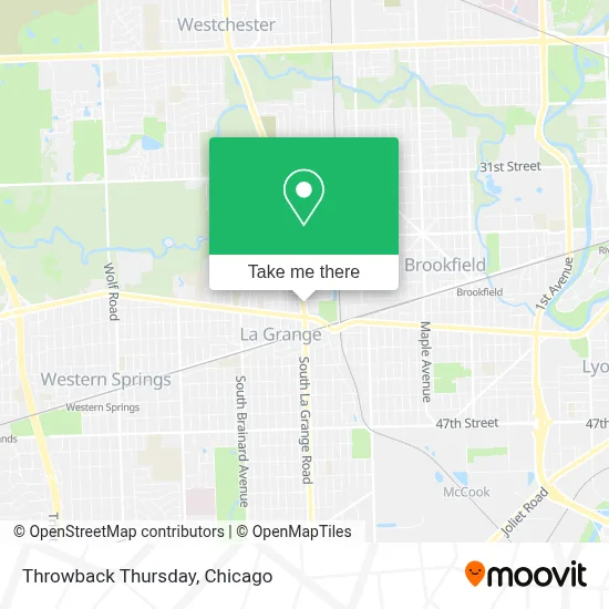 Throwback Thursday map