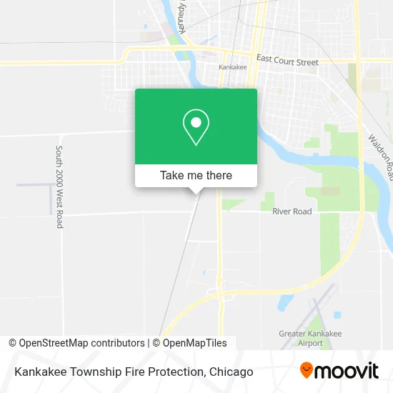 Kankakee Township Fire Protection map