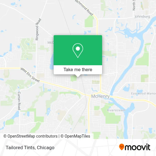 Tailored Tints map
