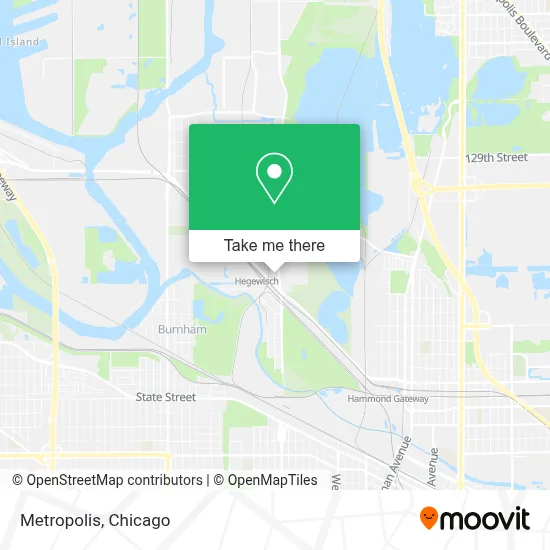 Metropolis map