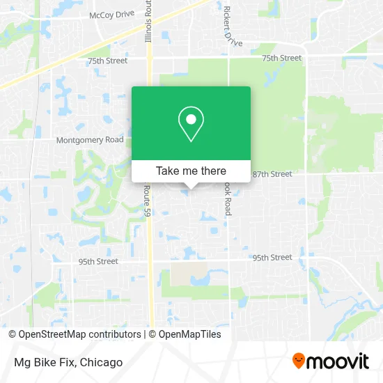 Mg Bike Fix map