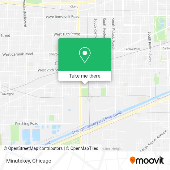 Minutekey map