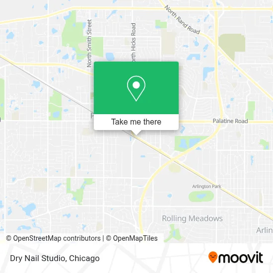 Dry Nail Studio map