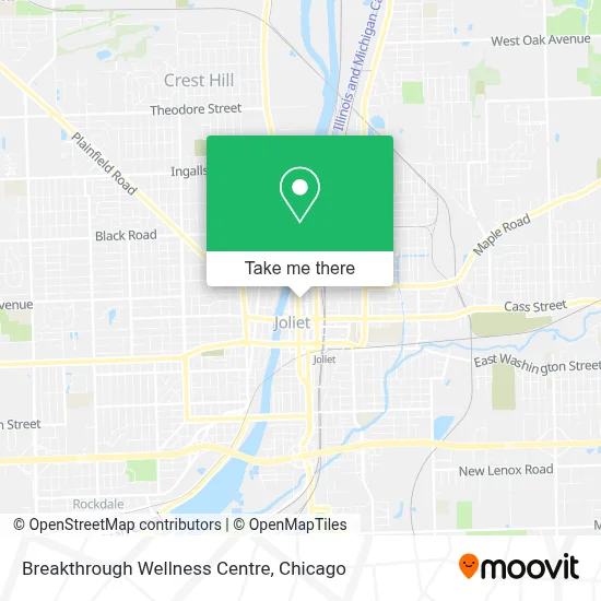 Breakthrough Wellness Centre map