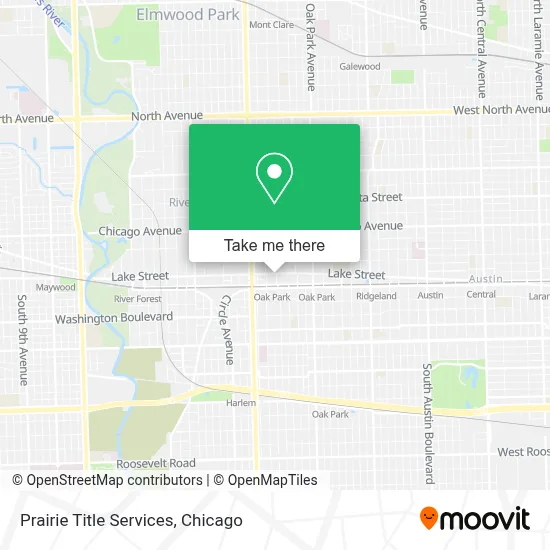 Prairie Title Services map