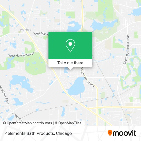 4elements Bath Products map