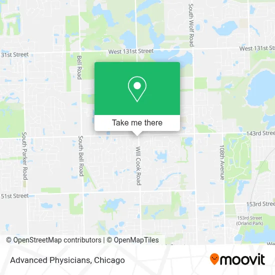 Advanced Physicians map