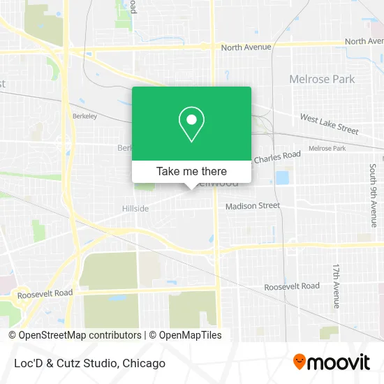 Loc'D & Cutz Studio map