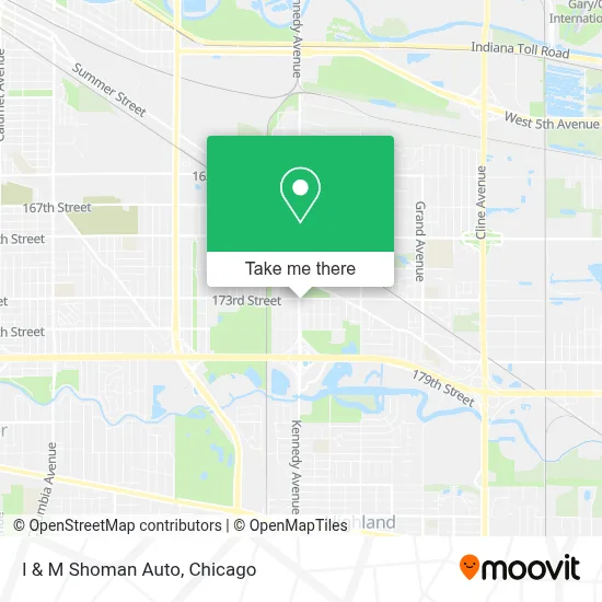 I & M Shoman Auto map