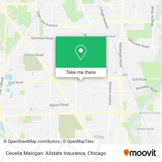 Cecelia Maiogan: Allstate Insurance map
