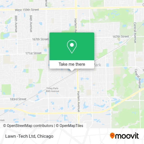 Lawn -Tech Ltd map