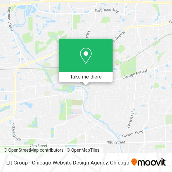 Llt Group - Chicago Website Design Agency map