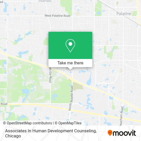 Associates In Human Development Counseling map