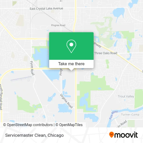 Servicemaster Clean map