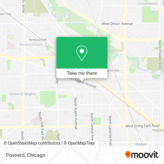 Posnerd map
