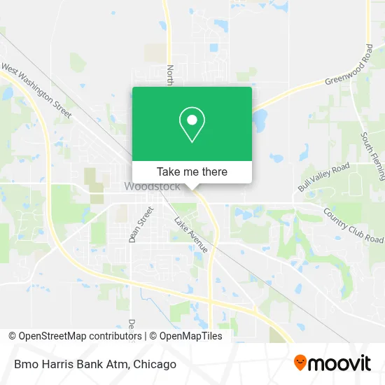 Bmo Harris Bank Atm map
