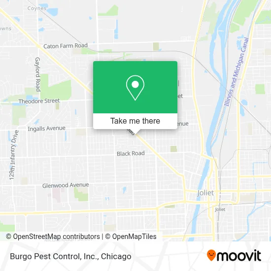 Burgo Pest Control, Inc. map