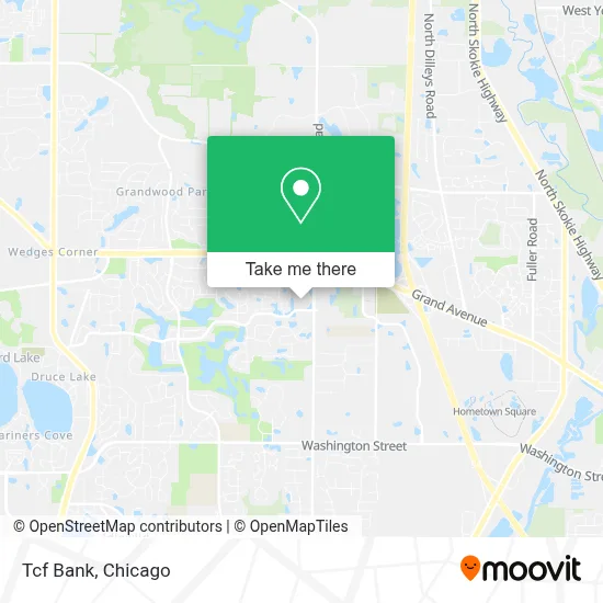 Tcf Bank map