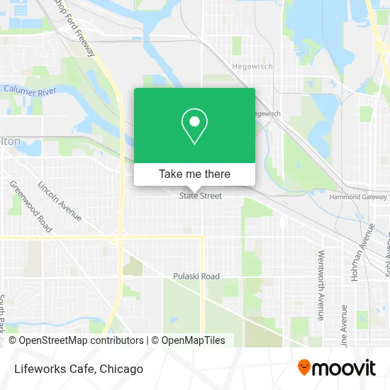 Lifeworks Cafe map