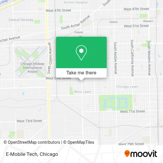 E-Mobile Tech map