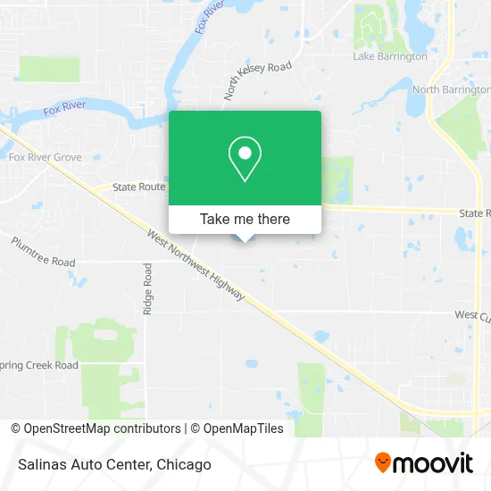 Salinas Auto Center map