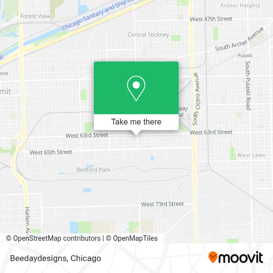 Beedaydesigns map